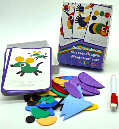 Quebra-Cabeça de Formas Geométricas - Imagem 3