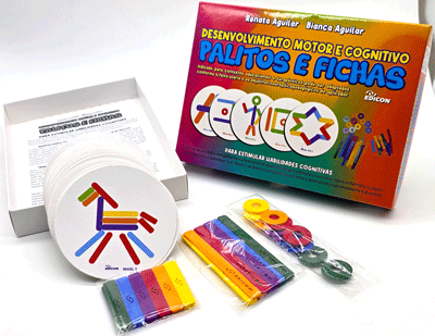 Palitos E Fichas - Desenvolvimento Motor e Cognitivo - Imagem 2
